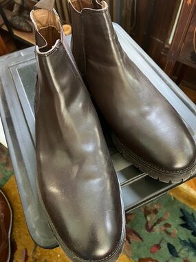 Vince Camuto Men's Dark Brown Chukka Boots